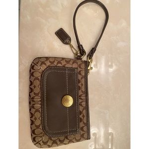 Coach wristlet